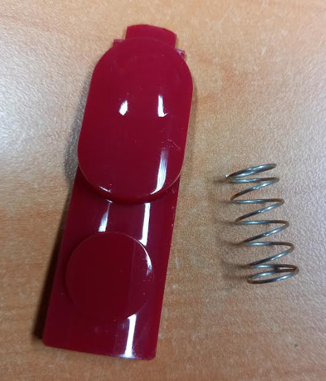 Clips tuyaux avec ressort aspirateur Dyson