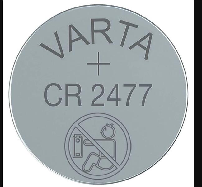 PILE RONDE 3V CR2477