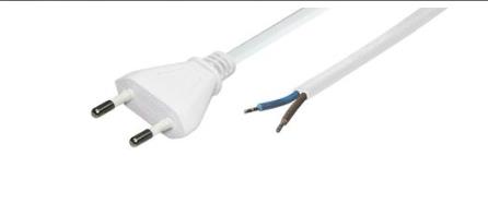 CORDON SECTEUR 2M  2FILS X 0.75MM2