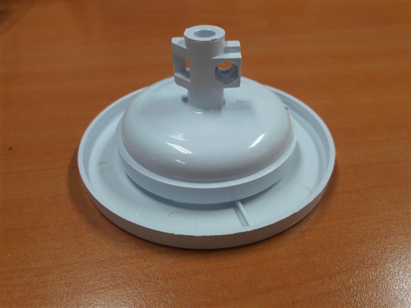 BOUTON  BLANC MINUTERIE  SECHE LINGE CREDA / HOT POINT 1601280  - Jusqu'à fin de stock