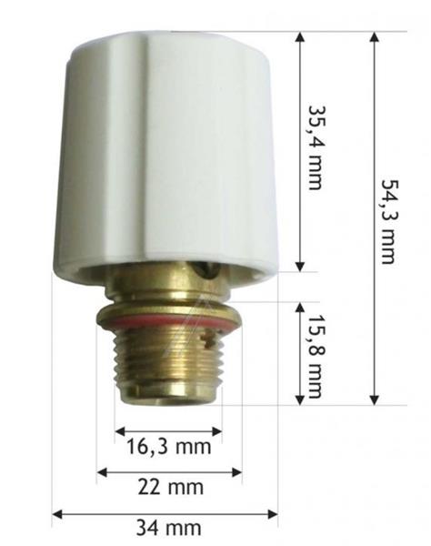 BOUCHON BLANC C.V. LAURASTAR 105.0003.750