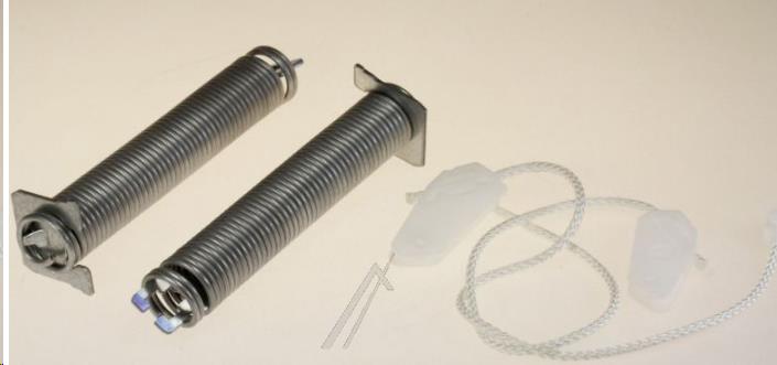 KIT CABLES DE PORTE AVEC RESSSORTS (BLEU) LV BOSCH 00754867