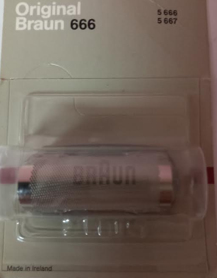 Grille rasoir Braun 666  - Jusqu'à fin de stock