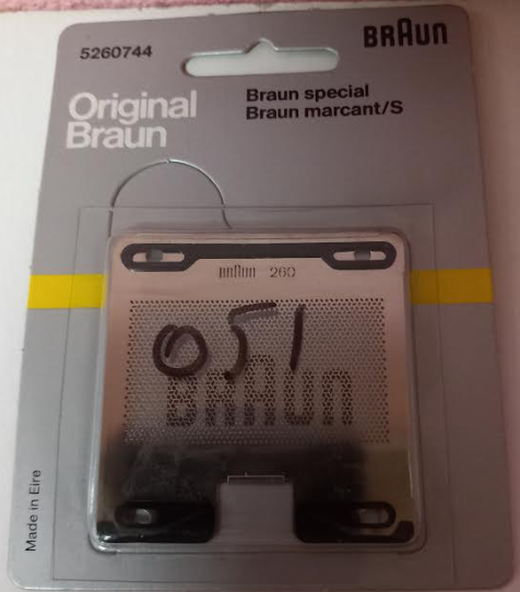 Grille 260 rasoir Braun   5543  / 5545 - Jusqu'à fin de stock
