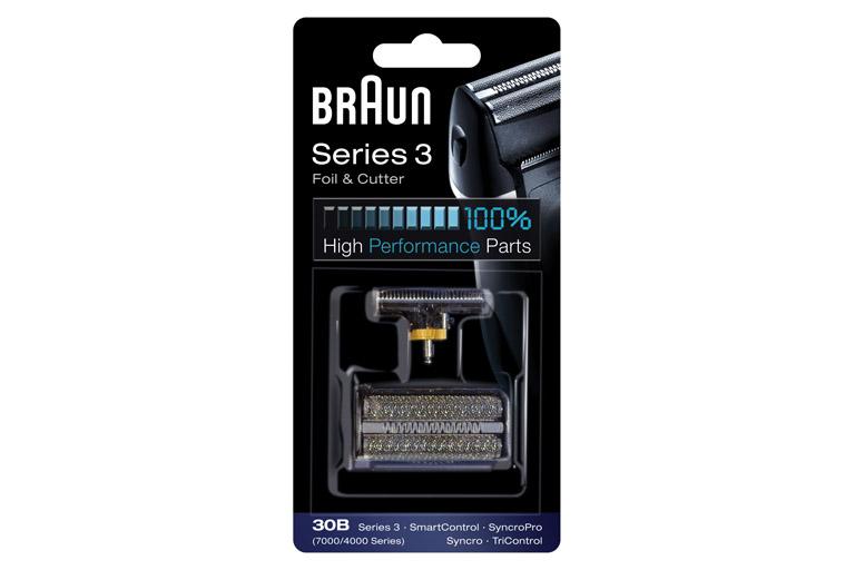Grille + couteau adaptable rasoir Braun série 3 - 30B - KIT491 SERIE 7000/4000 - 81387936