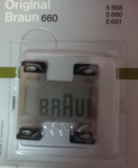 Grille rasoir Braun 660 - Jusqu'à fin de stock