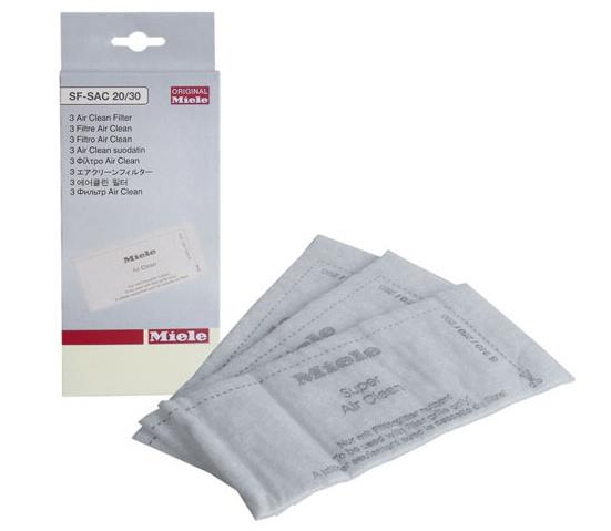 FILTRE ASPIRATEUR MIELE - SUPER AIR CLEAN /3P - SF-SAC30 S227 à S858 - S4 à S8 / COMPLETE C1 à C3 - 3944711