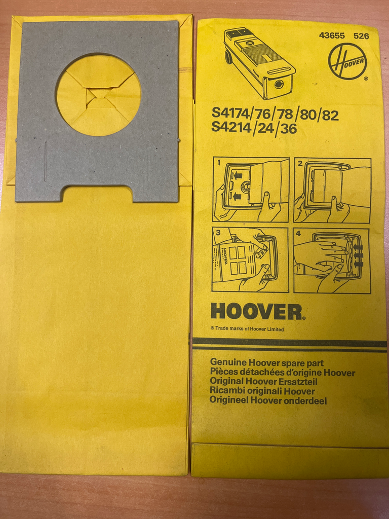 SACS ASPIRATEUR HOOVER - H3 - 4060027B - Jusqu'à fin de stock