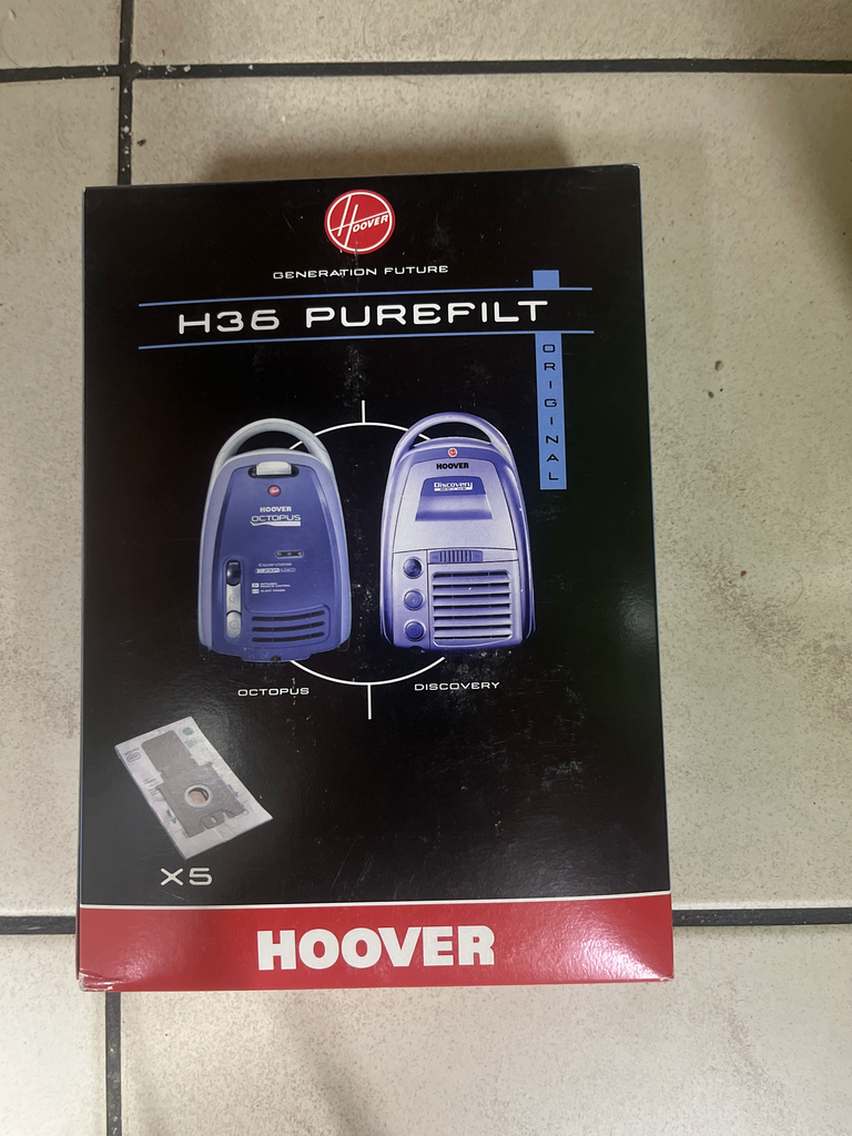 SACS ASPIRATEUR HOOVER PUREFILT OCTOPUS / DISCOVERY - H36 - 09185091
