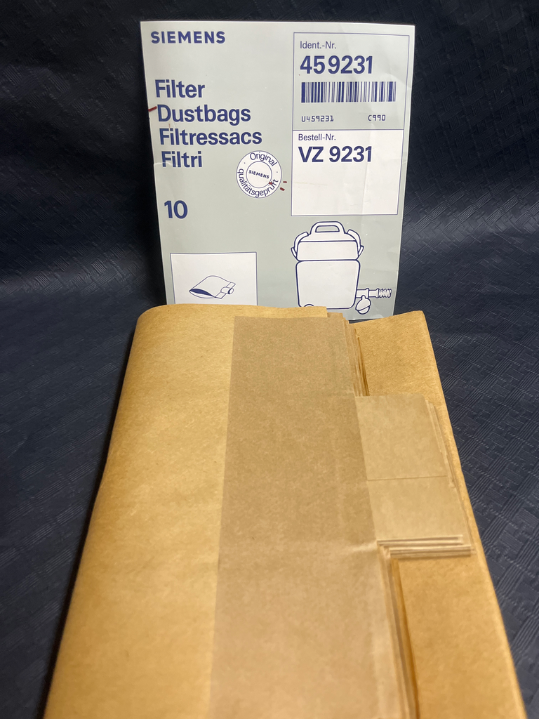 SACS ASPIRATEUR BOSCH VZ9231 VS31 = 00459231 