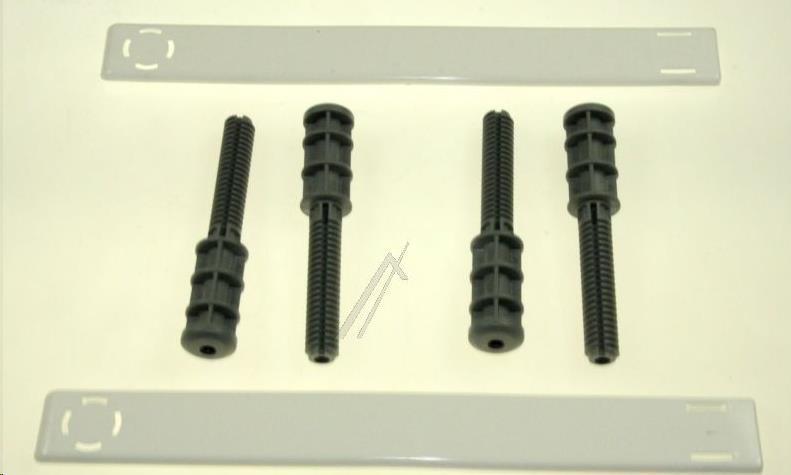 KIT ACCESSOIRES PIEDS  REGLAGE HAUTEUR DE SOCLE LV MIELE - 06394761 - Jusqu'à fin de stock