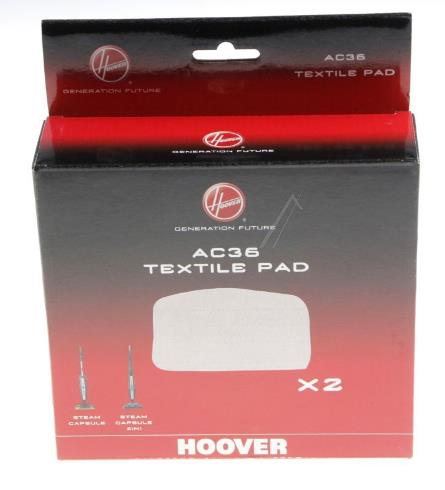 CHIFFON DE NETTOYAGE STEAM MOP HOOVER  /2P. 35601693