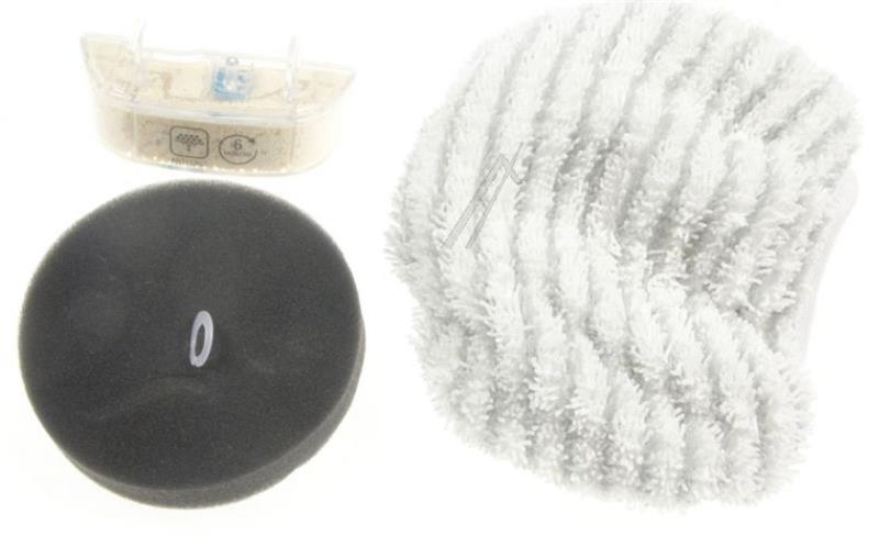 KIT LINGETTE *2 + CASSETTE + FILTRE MOUSSE  POUR CLEAN & STEAM ROWENTA - ZR005801