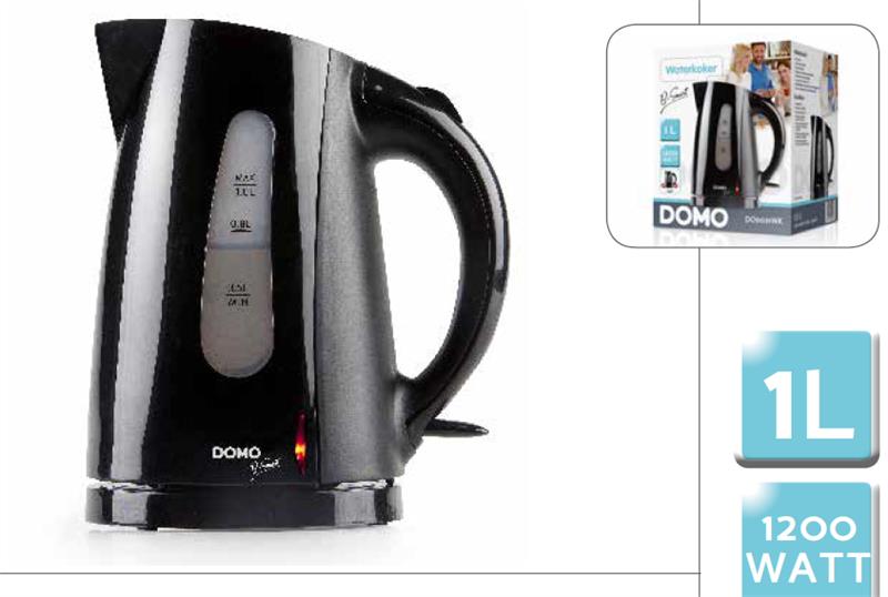BOUILLOIRE 1L  DOMO - DO9031WK