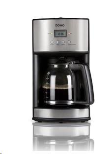 PERCOLATEUR PROGRAMMABLE NOIR / INOX - 1.8L  DOMO - DO708K