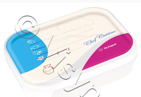 BOITE A PROVISIONS RECTANGULAIRE 1.2 L