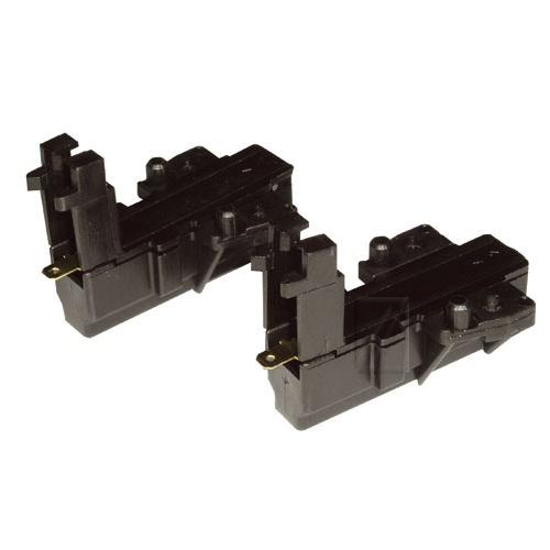 KIT BALAIS / CHARBON  ML  KIT PT BLEU -BRANDT 51X9118 / CANDY 49018683, 92126721 / INDESIT C00196549 / SIEMENS 00151614 / WHIRLPOOL 481931088529 / 481281729573 / ZANUSSI 4055180014