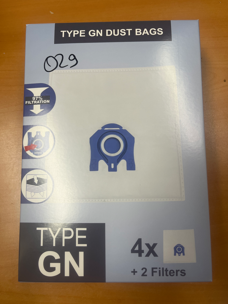 SACS ADAPTABLE QUALITE SUPERIEUR ASPI MIELE GN  /4P. + FILTRES -