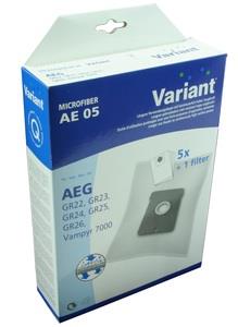 SACS ASPIRATEUR ADAPTABLE AEG - A125 / GROBE22 / 24 / 25 - 9002565415