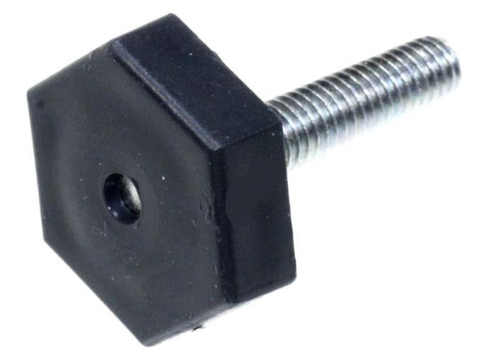 PIED REGLABLE A VISSER FRIGO BOSCH / SIEMENS  00634806