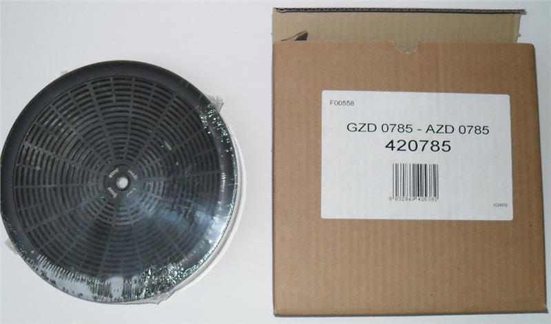 FILTRE CHARBON ACTIF HOTTE WHIRLPOOL - 480122101362 - MODELE 601
