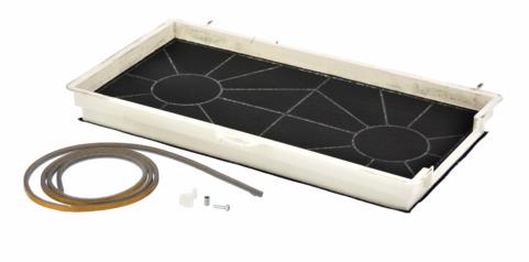 FILTRE CHARBON ACTIF HOTTE BOSCH 00461422 - DHZ7305 - 405 x 205 MM