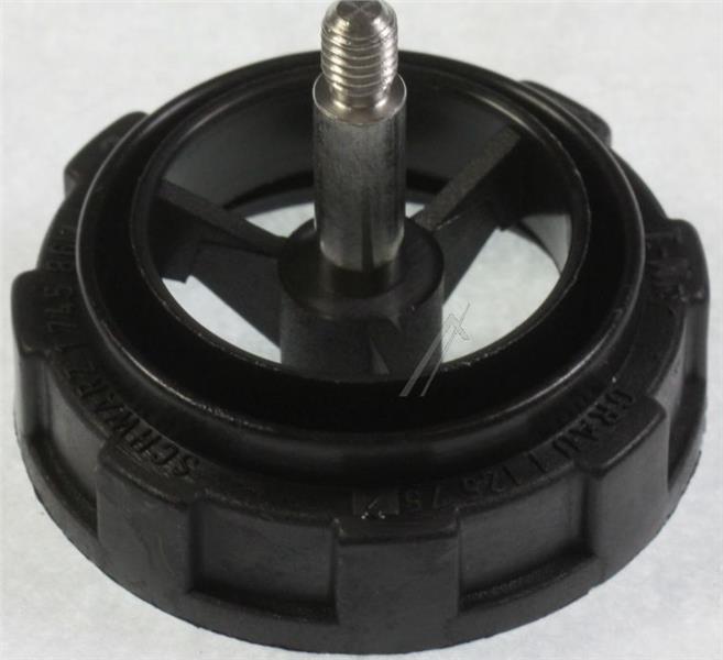 ECROU FIXATION BRAS CENTRAL LV MIELE NOIR 01745861 /  GRIS 01125752