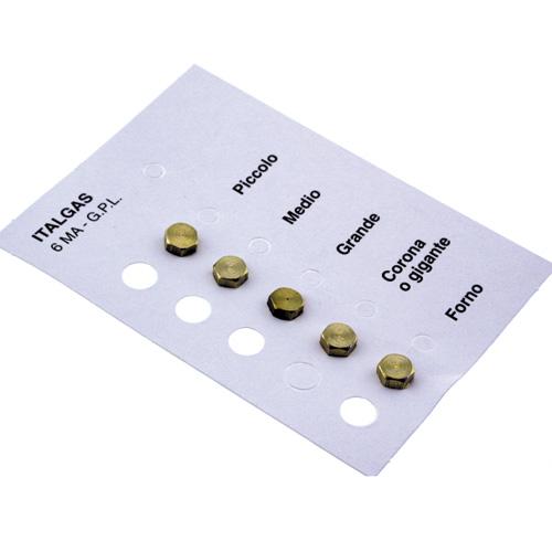 GICLEURS BOMB.-BUTANE-PROPANE-GPL 6MB UN