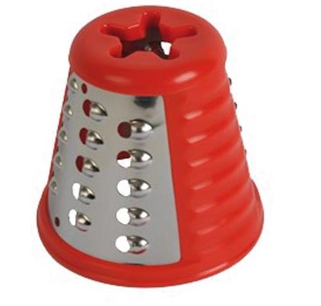 RAPE CYLINDRIQUE A RAPER GROS (ROUGE) ROBOT MOULINEX  FRESH EXPRESS / HV4 - MB750 / DJ755 - SS-193076