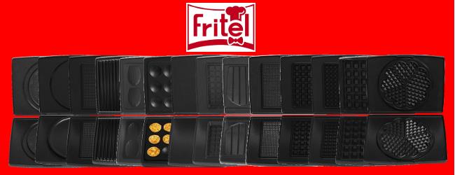 JE DE PLAQUES GAUFRIER FRITEL 4X7 -  142351