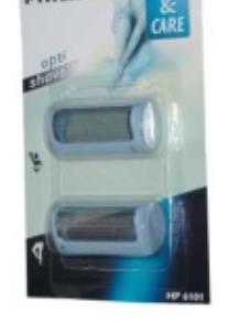 KIT GRILLES LADYSHAVE PHILIPS /2P. HP6101 482269010149 -Pour HP6331 - HP6337 - Jusqu'à fin de stock