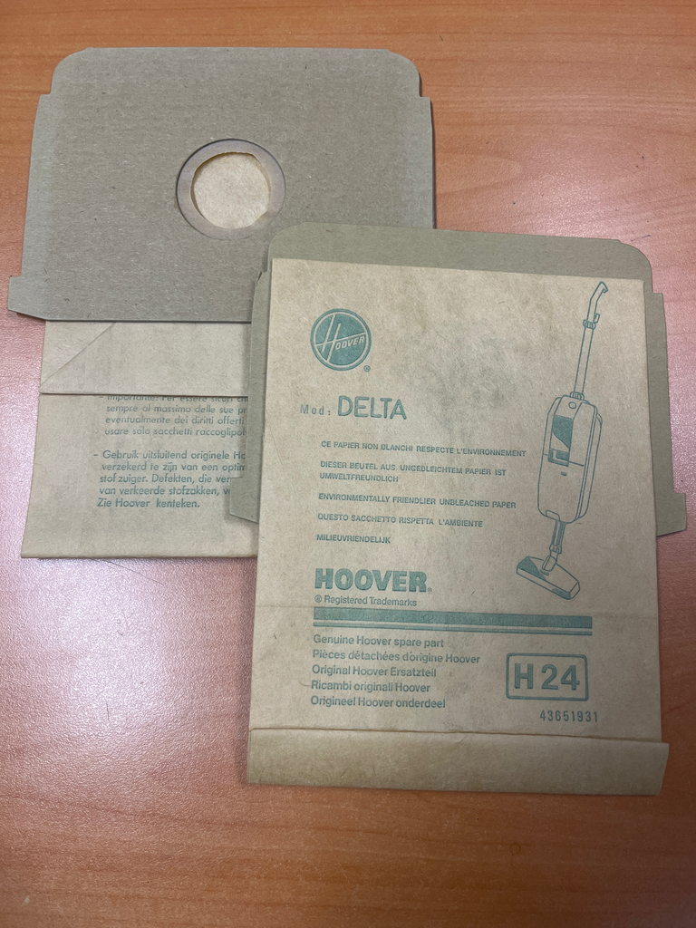 SACS ASPIRATEUR HOOVER DELTA - H24 - 43651931 - Jusqu'à fin de stock