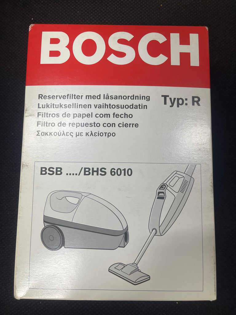 SACS ASPIRATEUR BOSCH / SIEMENS 00460652 / 00460687 - TYPE R - BSB... / BHS6010 - BBZ1AF1