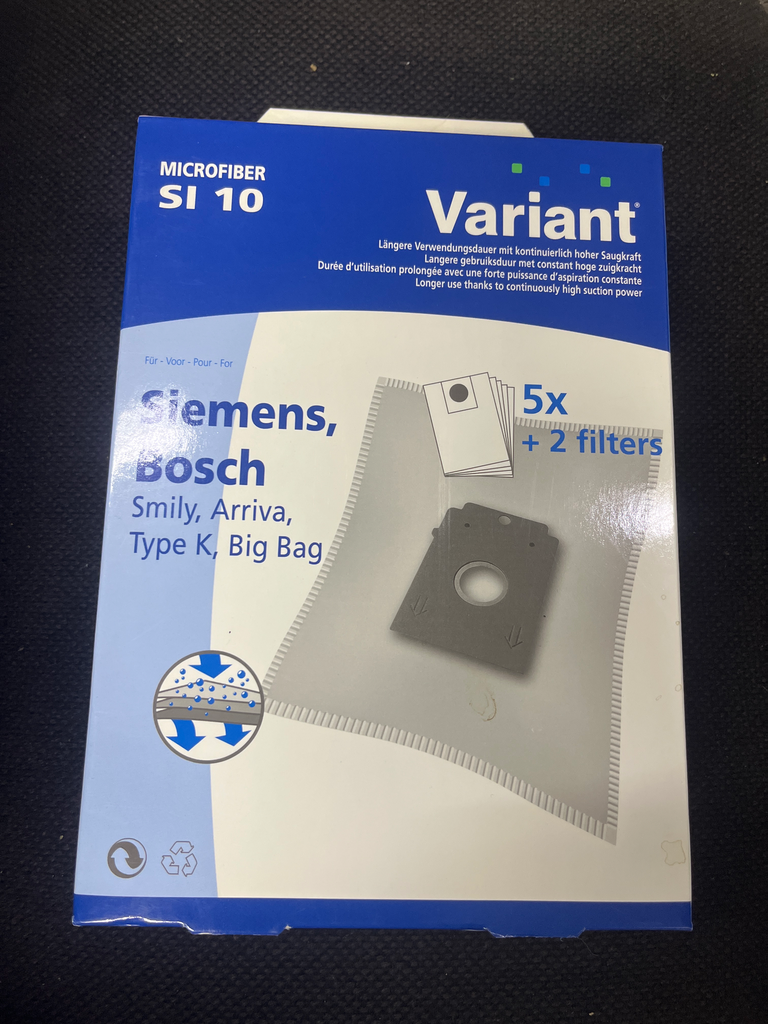 SACS ASPIRATEUR ADAPTABLE BOSCH / SIEMENS - TYP K - SMILY / ARRIVA