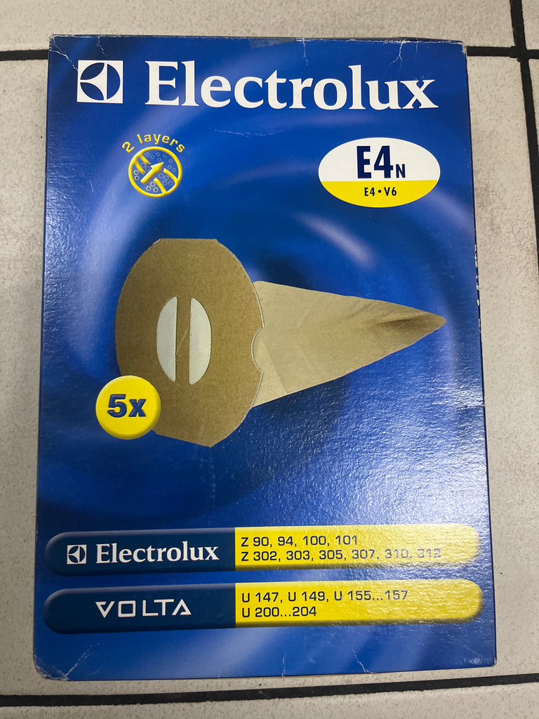 SACS ASPIRATEUR ELECTROLUX E4 / E4N - 9001959627 - Jusqu'à fin de stock