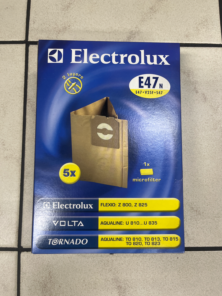 SACS ASPIRATEUR ELECTROLUX FLEXIO  E47 / E47N - MENALUX S47 - 9001959569