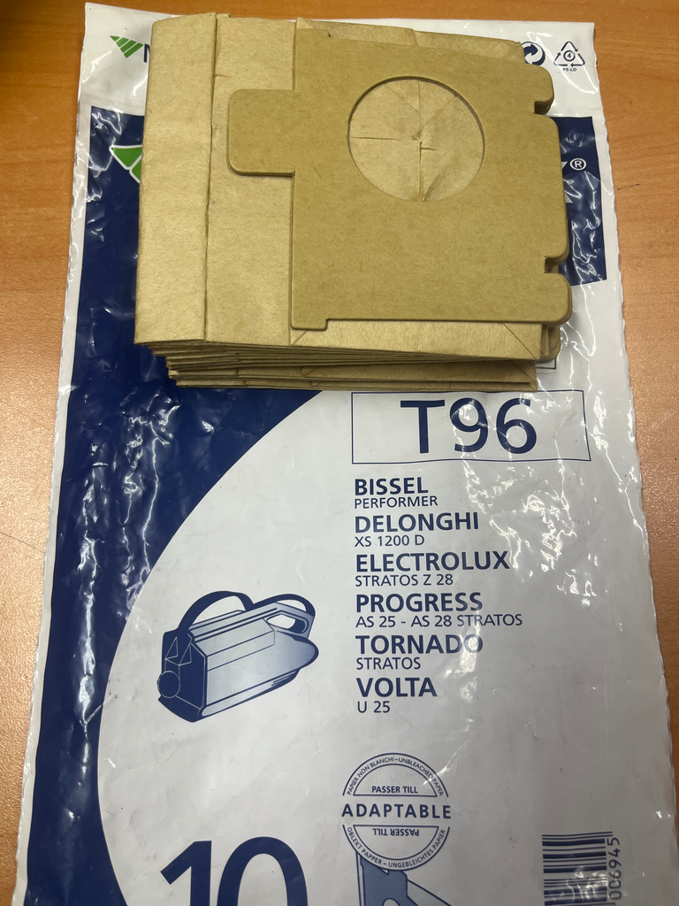 SAC ASPIRATEUR ELECTROLUX  / MENALUX  ED4 / T96 - 9090101891 /10P. - Jusqu'à fin de stock