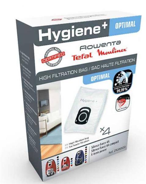 SACS ASPIRATEUR ROWENTA HYGIENE+ SILENCE FORCE 4A - ZR200520
