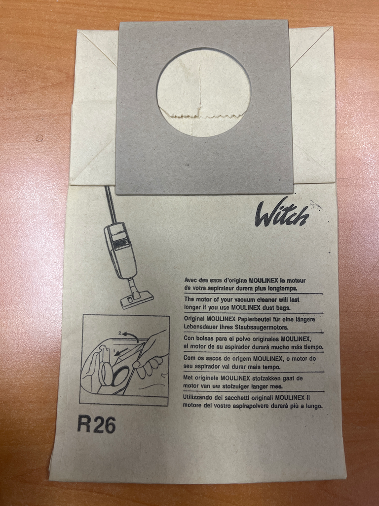 SACS ASPIRATEUR MOULINEX 9R26010 - Q091 / Q092 / Q093 /10P - Jusqu'à fin de stock