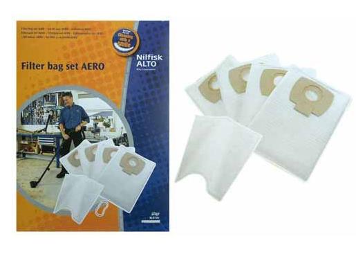 SACS ASPIRATEUR NILFISK / ALTO AERO 20 / 25 - 302002404 / 107419590  /4P.