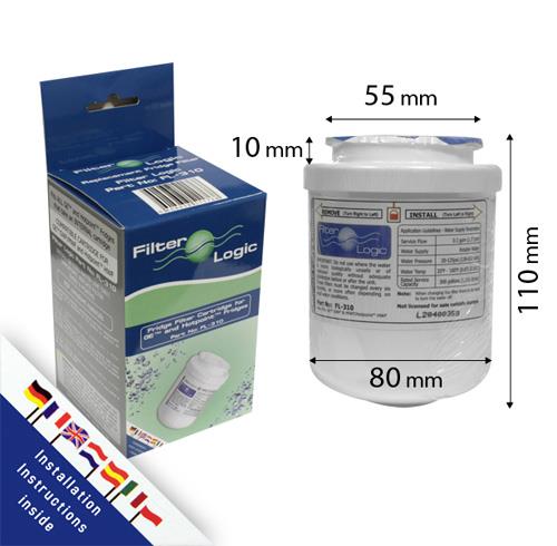 CARTOUCHE FRIGO US GENERAL  ELECTRIC MWF - non originale