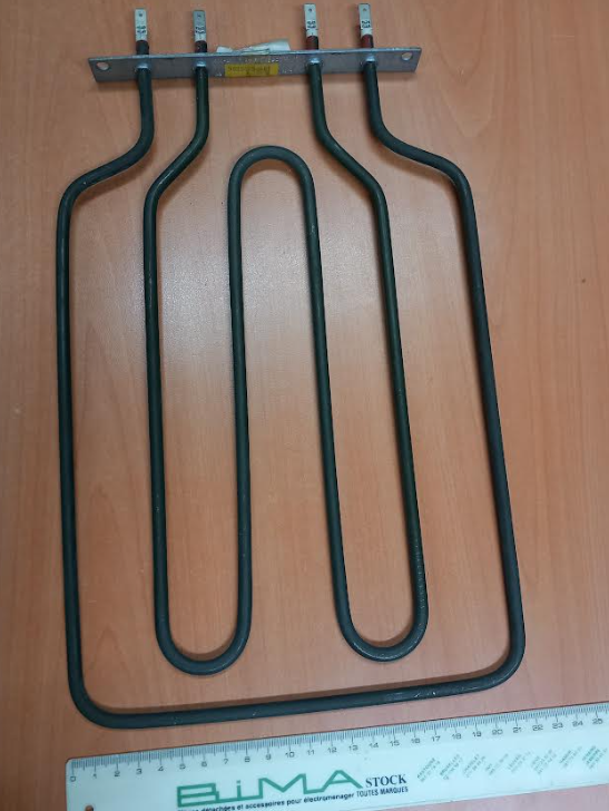 RESISTANCE GRILL CUISINIERE ZANKER / SCHOLTES 50234931009 - Jusqu'à fin de stock