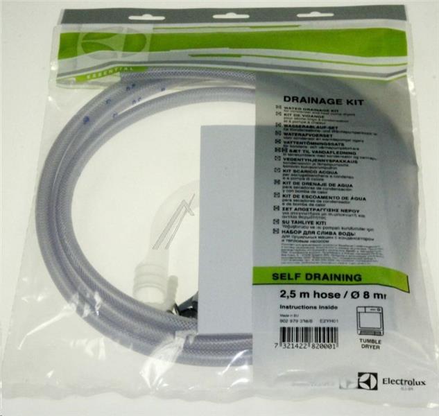 KIT ACCESSOIRES VIDANGE CONDENSEUR SL ELECTROLUX 1251225031 / 9029793388