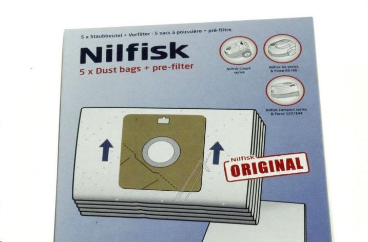 SACS ASPIRATEUR NILFISK - ADAPTABLE  - GO / COUPE / ONE  / COMPACT - 78602600