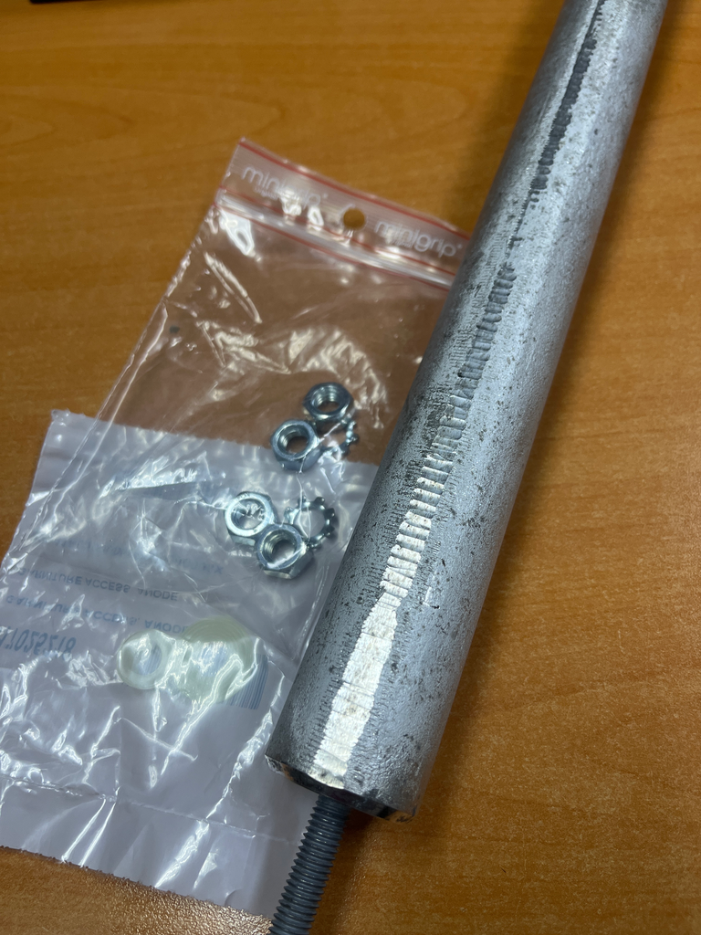 Anode + joint + écrou chauffe-eau Sempra / Bulex 