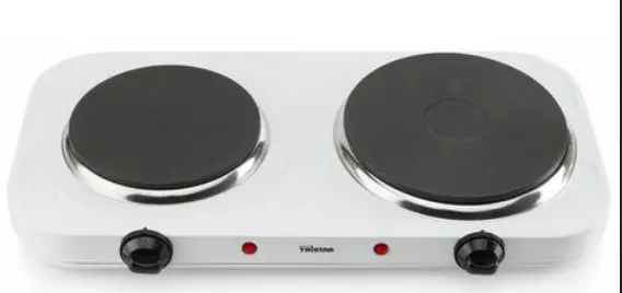 Mini taque deux zones de chauffe Tristar KP-6245