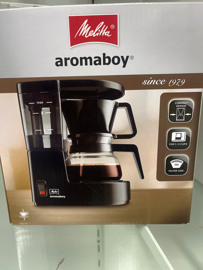 PERCOLATEUR MELITA AROMA BOY NOIR - 1015-02