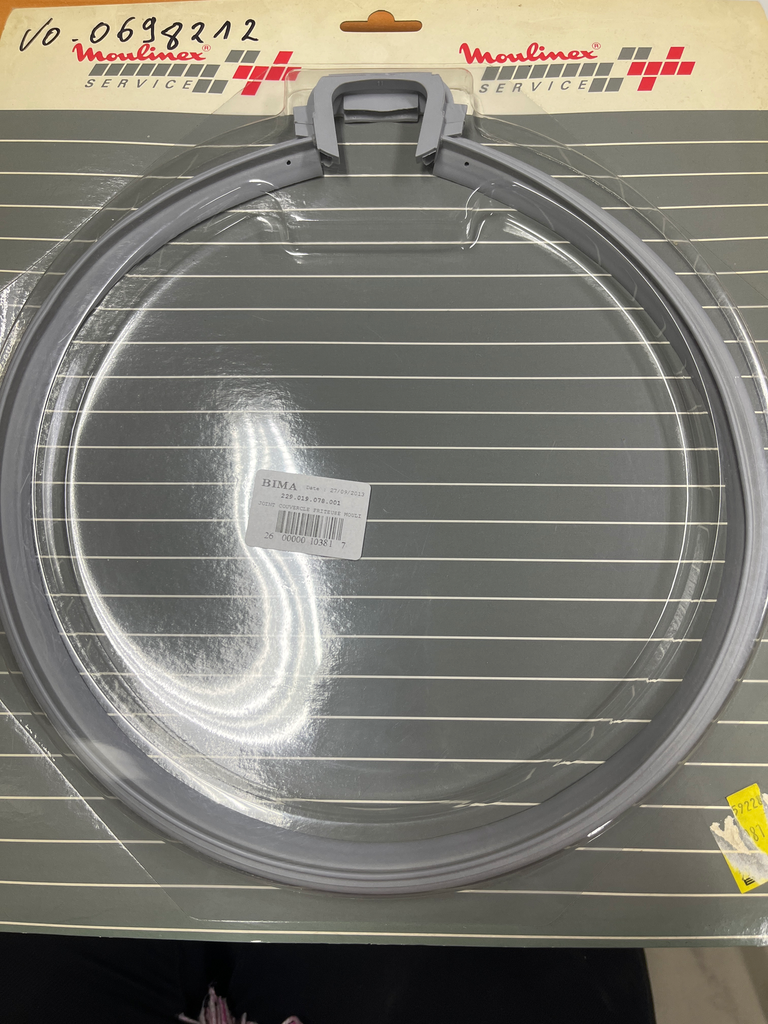 Joint de couvercle de friteuse Moulinex CleanAir  AB6 / T44 /T45 / T46 / T47 / T49 / T50 / T51 - 0698212 / MS-5922824 - Jusqu'à fin de stock