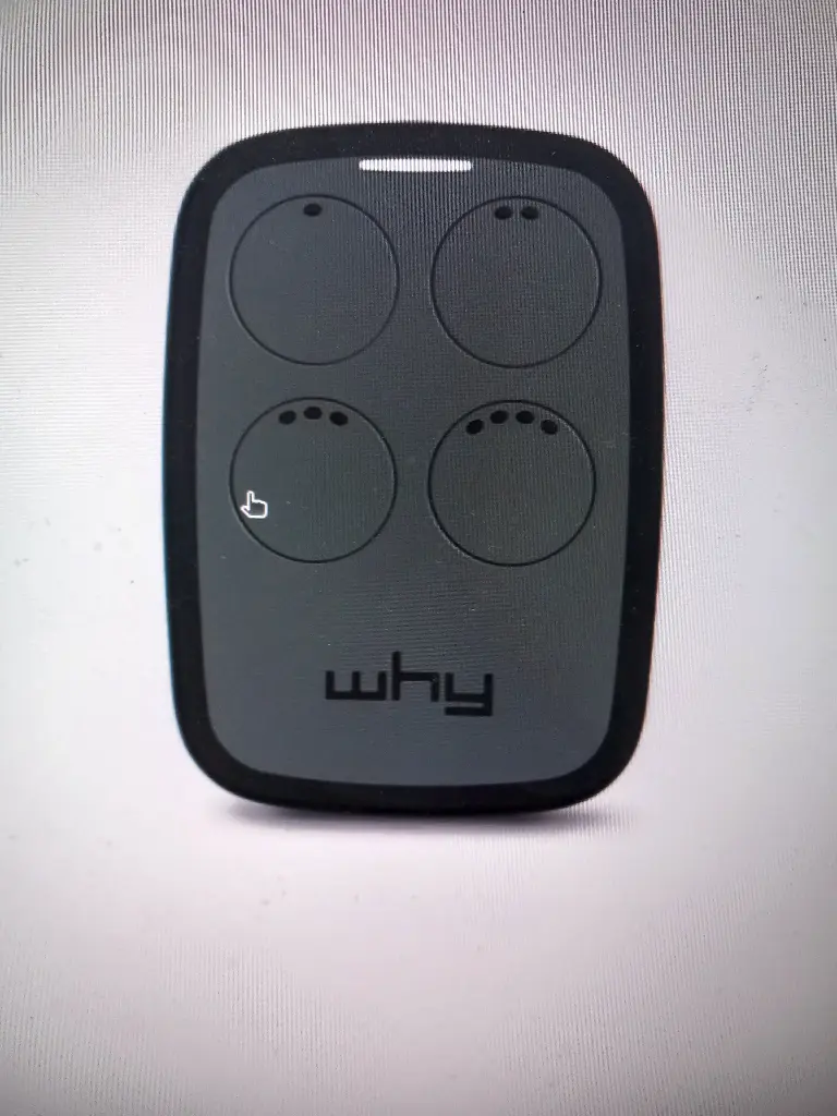 TELE COMMANDE UNIVERSELLE PORTE GARAGE WHY EVO 4 CANAUX