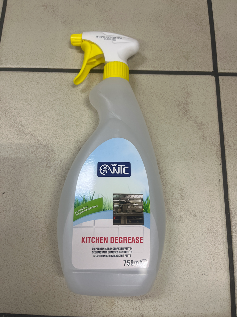 WTC - DEGRAISSANT CUISINE PROFESSIONNEL GRAISSE INCRUSTEE SUPER PUISSANT 750ML